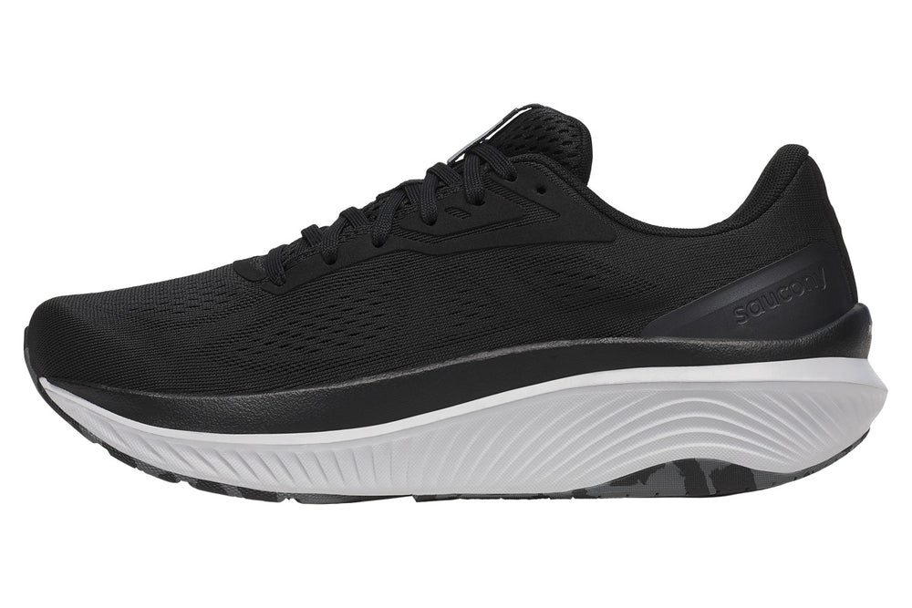 Saucony Echelon 10 2E Black/Silver Mens #color_black-multi-whites