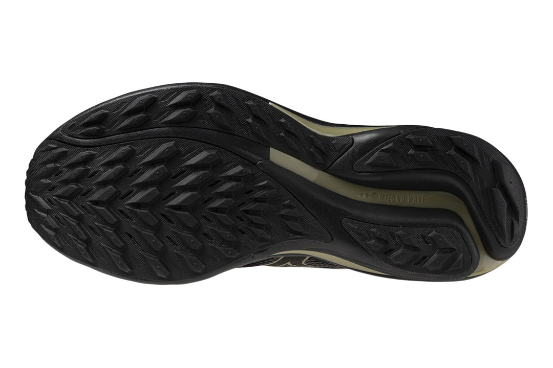 Mizuno Wave Rider GTX 2 D Iron Gate/GE Gold/Black Womens #color_black-multi