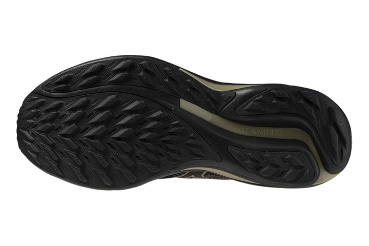 Mizuno Wave Rider GTX 2 D Iron Gate/GE Gold/Black Womens #color_black-multi