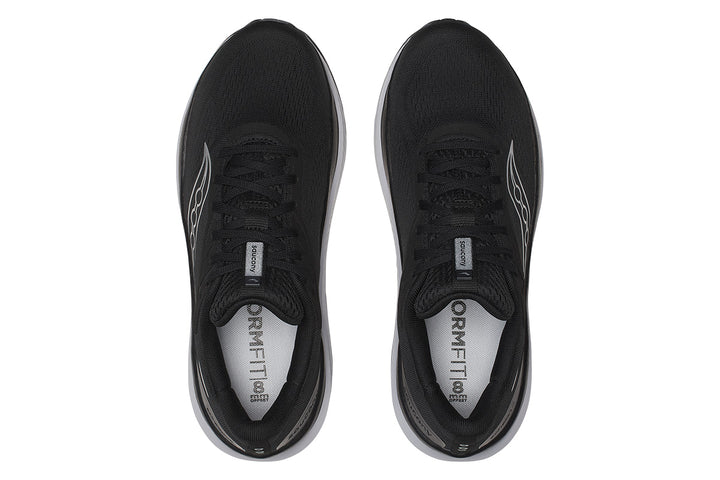 Saucony Echelon 10 4E Black/Silver Mens #color_black-multi-whites