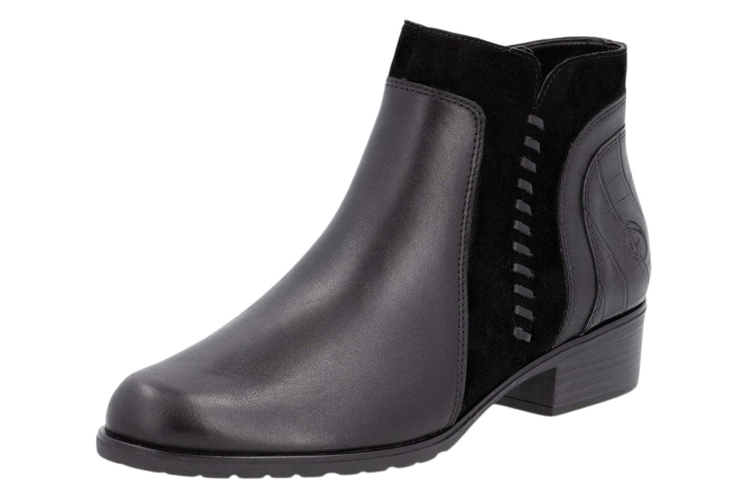 Remonte D6893 Black Womens #color_black