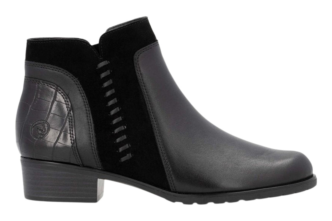 Remonte D6893 Black Womens #color_black