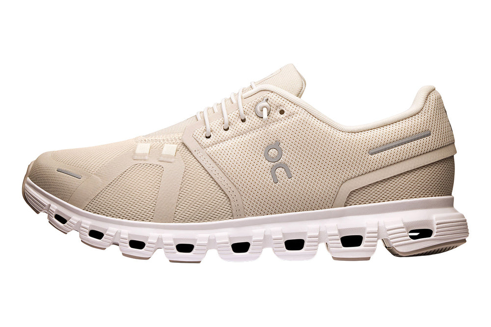 On Cloud 6 B Pearl/White Womens #color_white