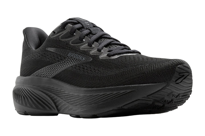 Brooks Ghost 17 D Black/Black/Ebony Womens #color_black