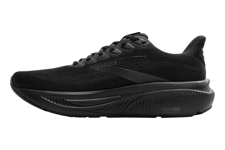 Brooks Ghost 17 D Black/Black/Ebony Womens #color_black