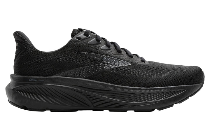 Brooks Ghost 17 D Bonyblack/Black/Ebony Mens #color_black