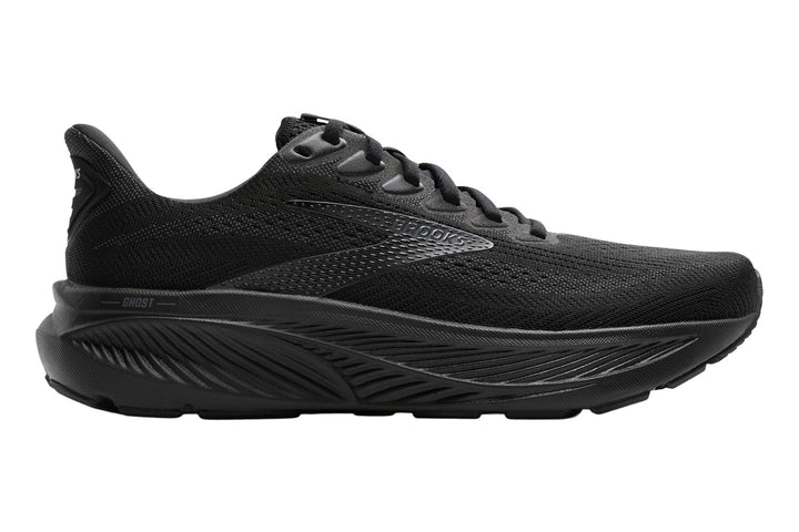 Brooks Ghost 17 D Black/Black/Ebony Womens #color_black