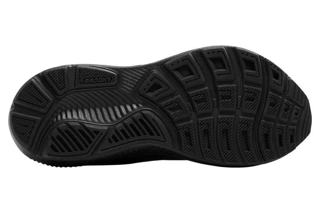 Brooks Ghost 17 D Bonyblack/Black/Ebony Mens #color_black