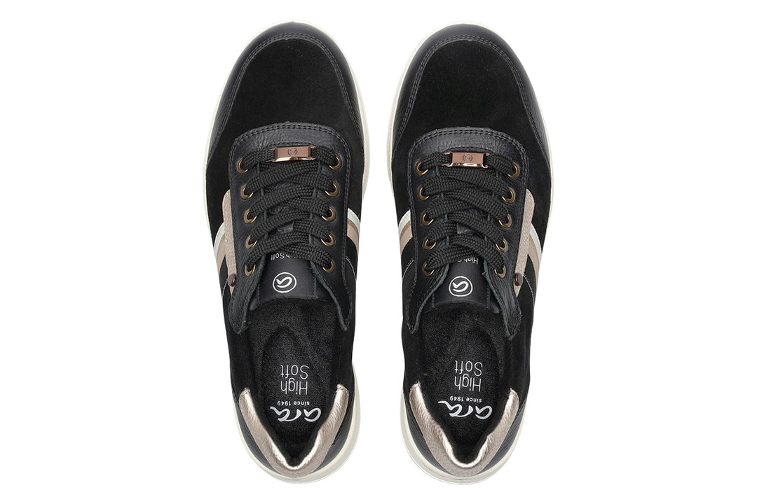 Ara Sapporo 3.0 12-27542 Black/Sand Womens #color_black-multi