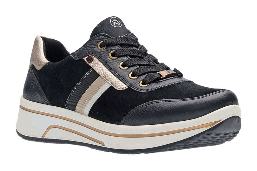 Ara Sapporo 3.0 12-27542 Black/Sand Womens #color_black-multi