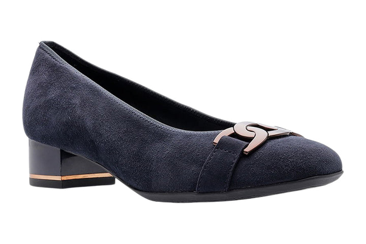 Ara Graz HighSoft 12-11806 Night Suede Womens #color_navy