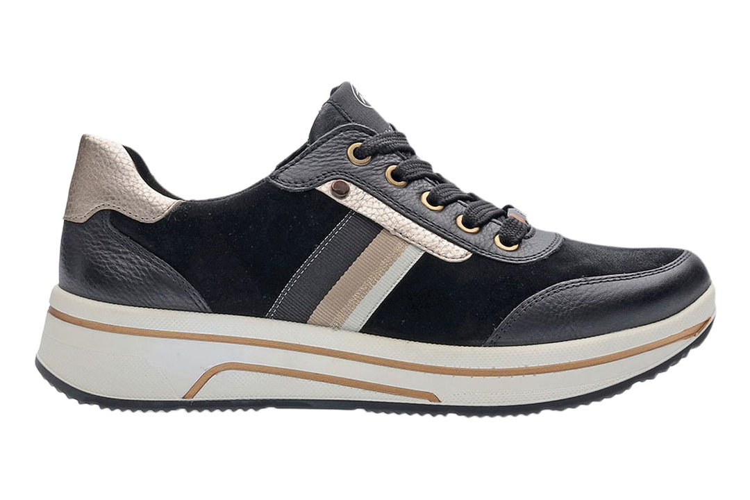 Ara Sapporo 3.0 12-27542 Black/Sand Womens #color_black-multi