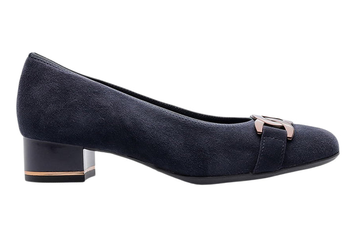 Ara Graz HighSoft 12-11806 Night Suede Womens #color_navy