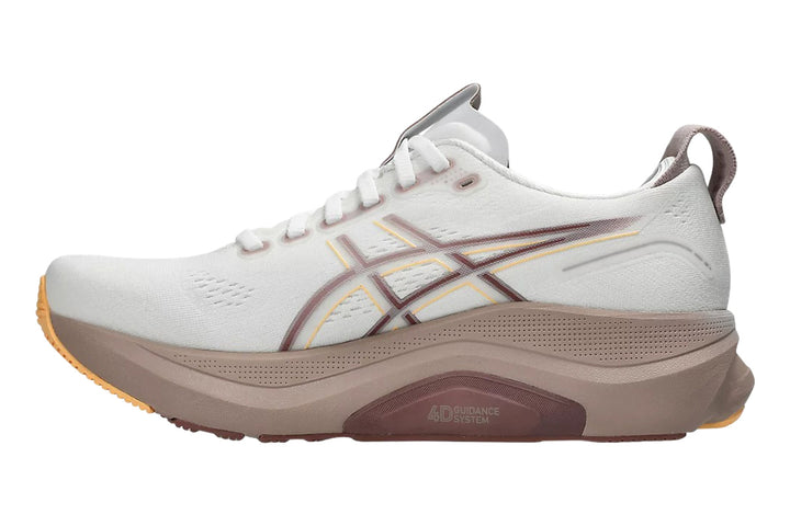 Asics Gel-Kayano 32 B White/Orange Glow Womens #color_purple-multi