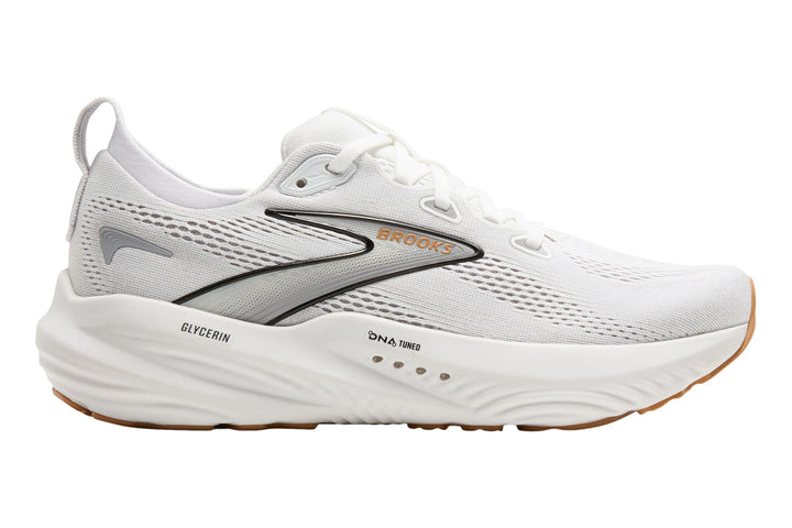 Brooks Glycerin 22 D White/Grey/Black Womens #color_white-multi