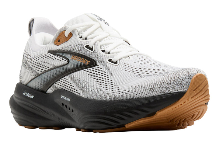 Brooks Glycerin 22 2E White/Grey/Black Mens #color_white-multi