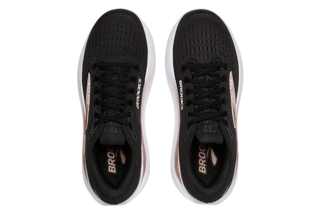 Brooks Ghost Max 3 B Black/Black/Rose Gold Womens #color_black-multi