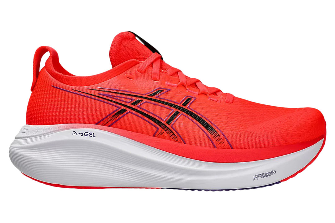 Asics Gel-Nimbus 27 D Flash Red/Black Mens #color_red
