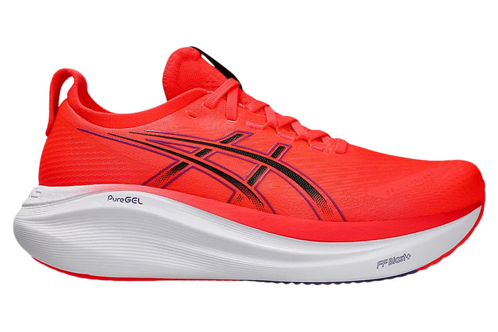 Asics Gel-Nimbus 27 D Flash Red/Black Mens #color_red
