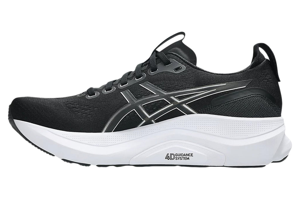 Asics Gel-Kayano 32 2E Black/White Mens #color_black-multi-whites