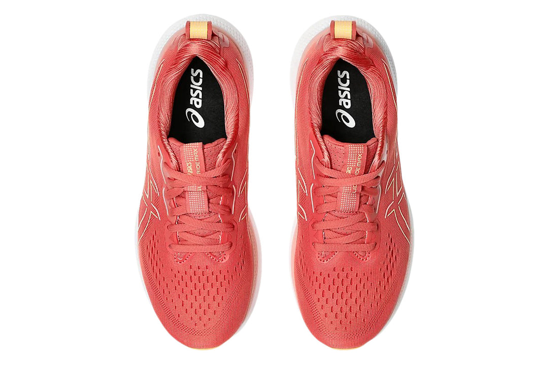 Asics Glideride Max D Dark Pink Clay/Orange Glow Womens #color_pink