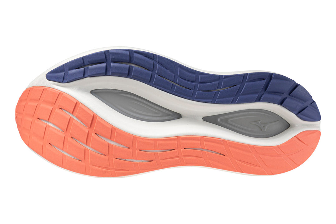 Mizuno Neo Vista 2 B White/Striking Coral/Iris Bloom Womens #color_white-multi-blues
