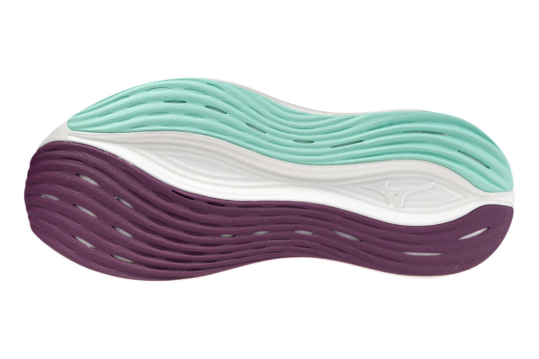 Mizuno Neo Zen B Nimbus Cloud/White/Ice Green Womens #color_grey-multi