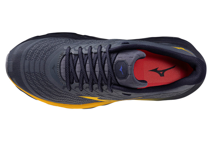 Mizuno Wave Horizon 8 D Blue Granite/Citrus/Baritone Blue Mens #color_grey-multi-oranges