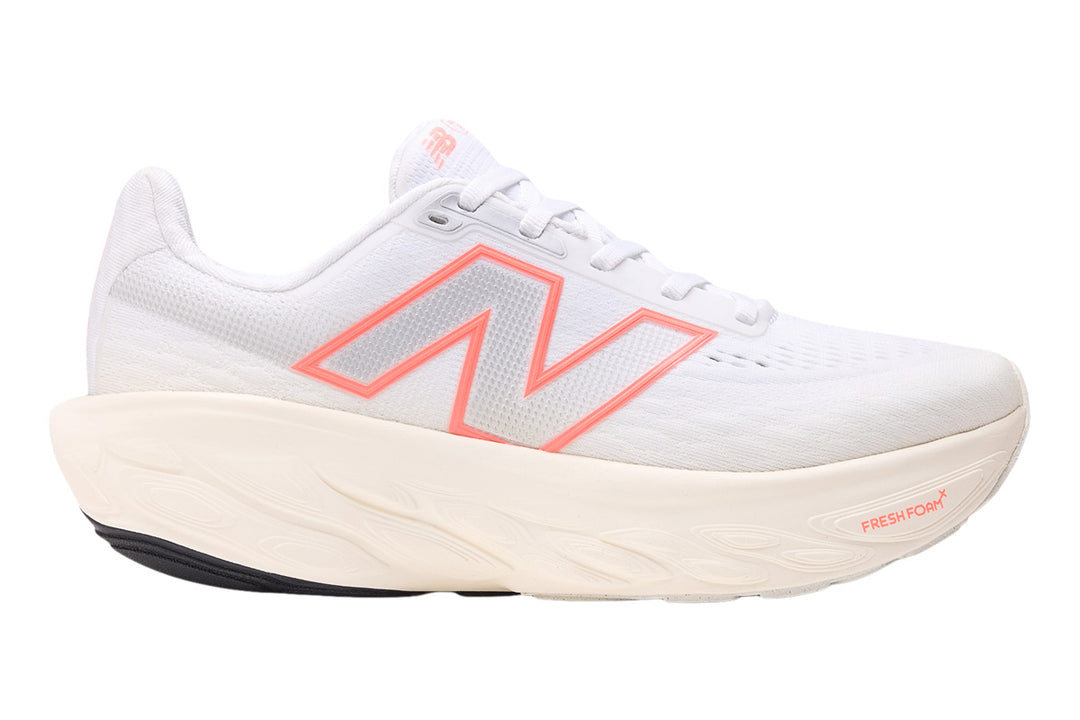 New Balance 1080 v14 B Angora Womens #color_white-multi-reds-oranges