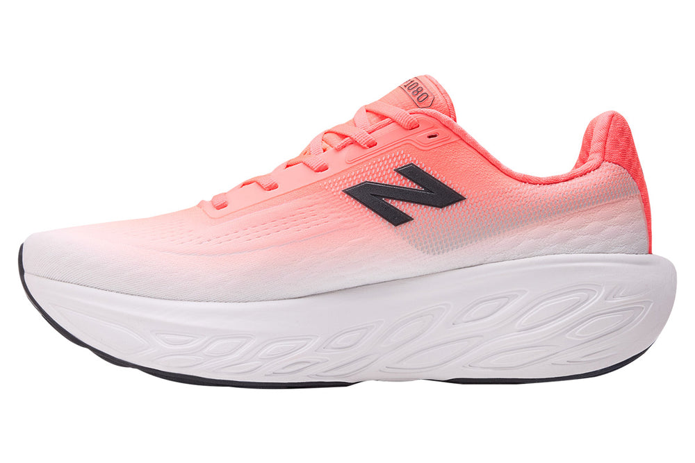 New Balance 1080 v14 D Urgent Red Mens #color_white-multi-reds-oranges