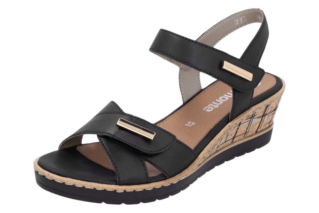 Remonte R6266 Black Womens #color_black
