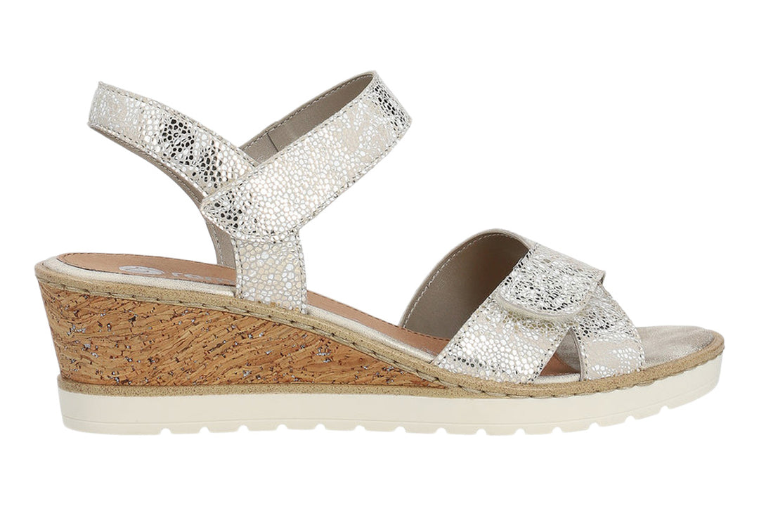 Remonte R6252 Silver Womens #color_metallic-silver