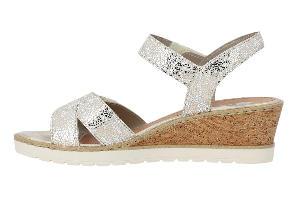 Remonte R6252 Silver Womens #color_metallic-silver