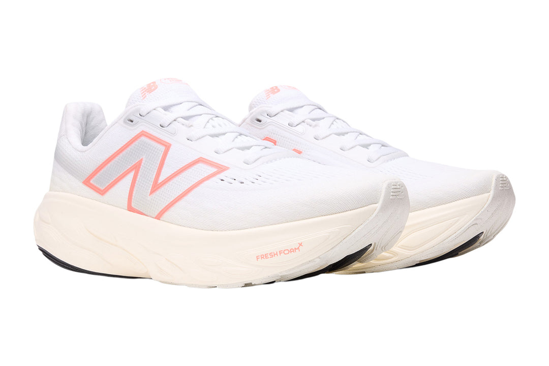 New Balance 1080 v14 B Angora Womens #color_white-multi-reds-oranges