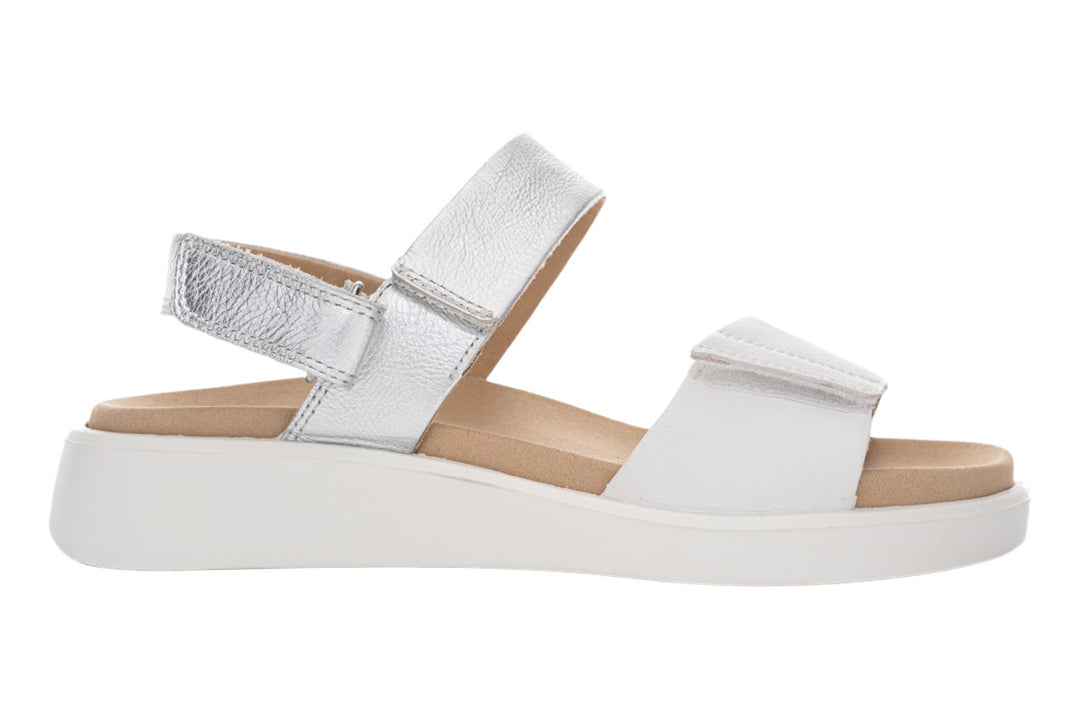 Ara Madeira 12-21401 White/Silver Womens #color_white-multi-metallics
