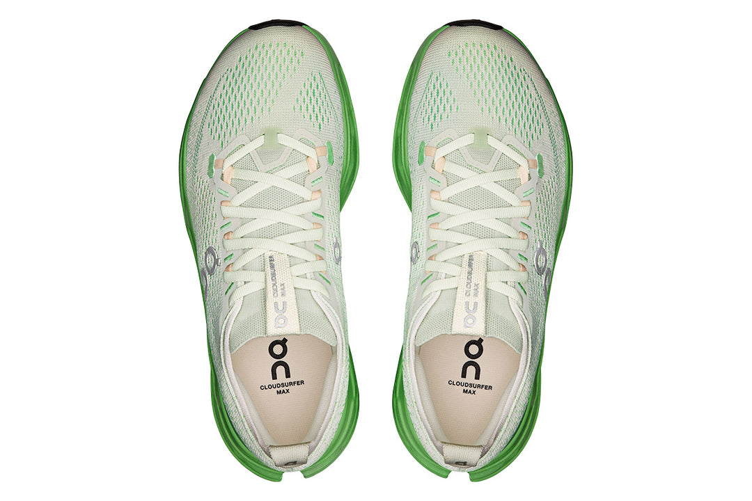 On Cloudsurfer Max B Mineral/Honeydew Womens #color_