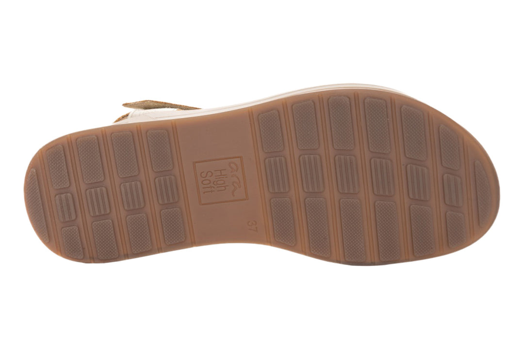 Ara Osaka Sandal 12-34826 Platinum Womens #color_metallic-greige