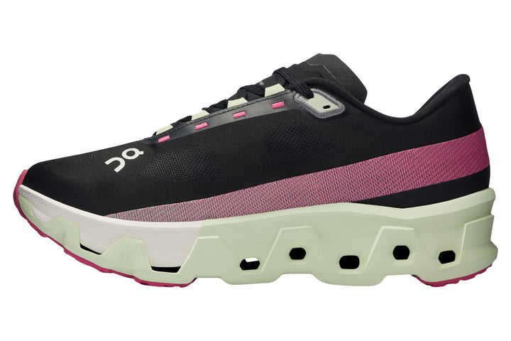 On Cloudmonster Hyper D Black/Lima Mens #color_