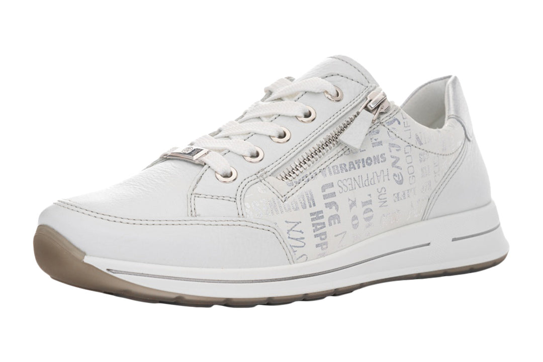 Ara Osaka 2.0 12-24801 Nebbia Mist Grey/Silver Womens #color_prints-script