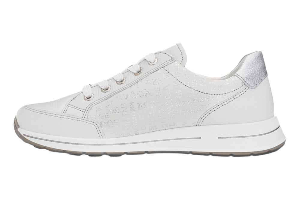 Ara Osaka 2.0 12-24801 Nebbia Mist Grey/Silver Womens #color_prints-script
