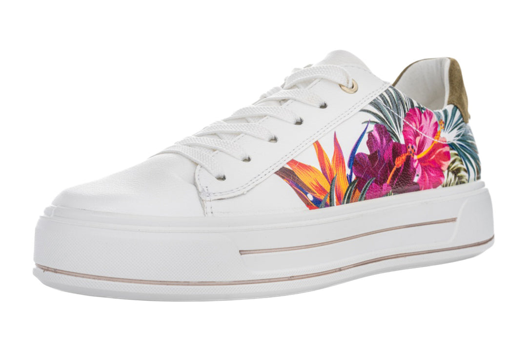 Ara Canberra 3.0 12-23003 White/Tropicana Multi Womens #color_prints-floral