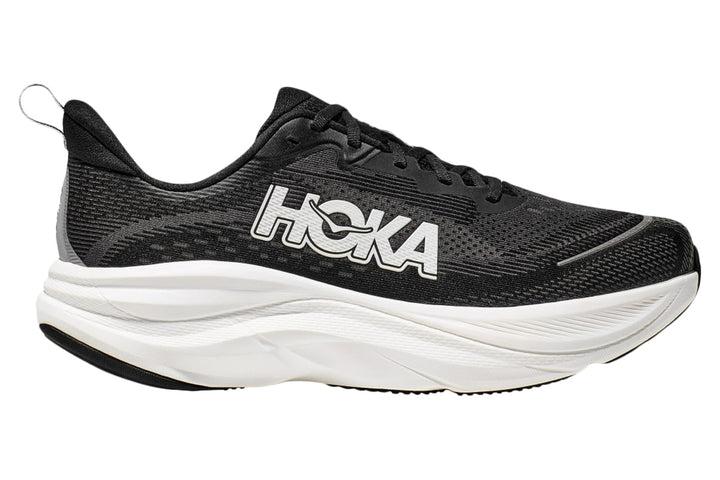 Hoka Skyflow D Black/White Mens #color_black-multi-whites