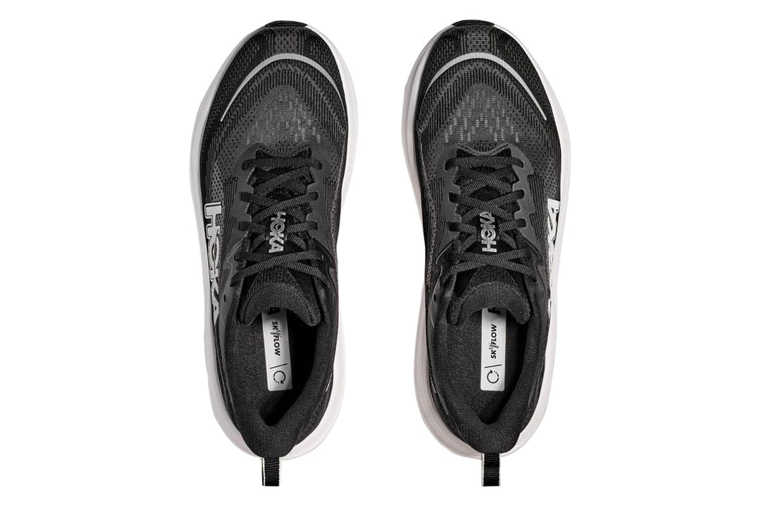 Hoka Skyflow D Black/White Mens #color_black-multi-whites
