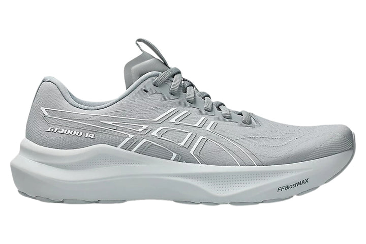 Asics GT-2000 14 D Gravel/White Mens #color_grey