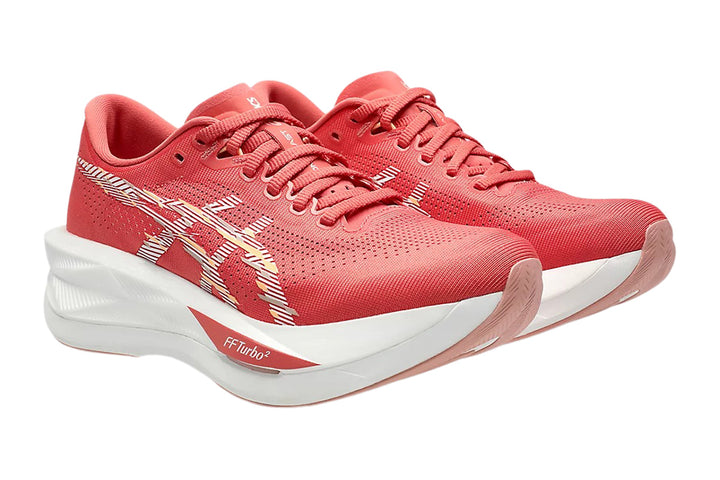 Asics Sonicblast B Dark Pink Clay/White Womens #color_pink-coral