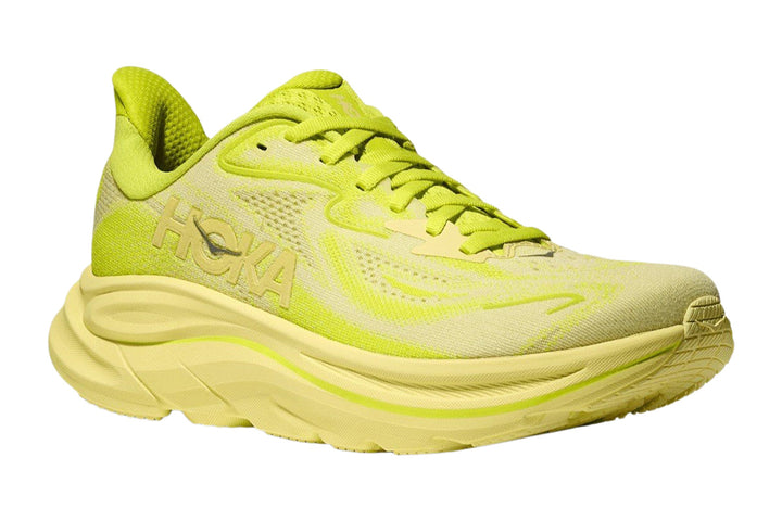 Hoka Clifton 10 B Neon Hoka Citrus/Sunlight Womens #color_yellow