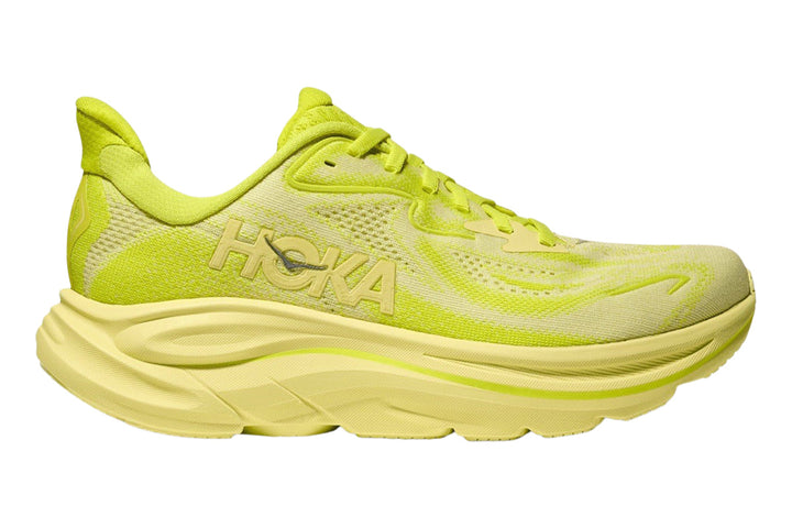 Hoka Clifton 10 B Neon Hoka Citrus/Sunlight Womens #color_yellow