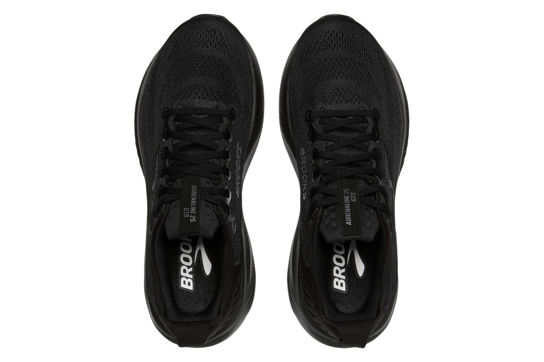 Brooks Adrenaline GTS 25 2E Black/Black/Ebony Mens #color_black