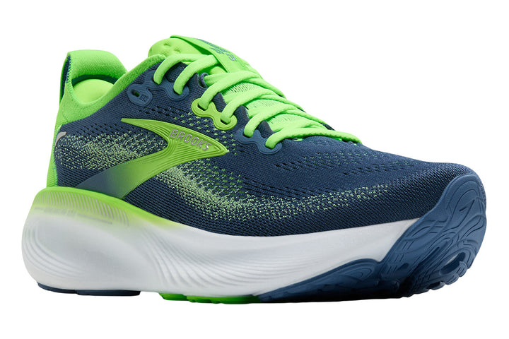 Brooks Adrenaline GTS 25 D Green/Moonlight/Phantom Mens #color_navy-multi-greens