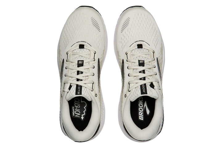 Brooks Addiction GTS 15 2E Vaporous Grey/Black/White Mens #color_grey